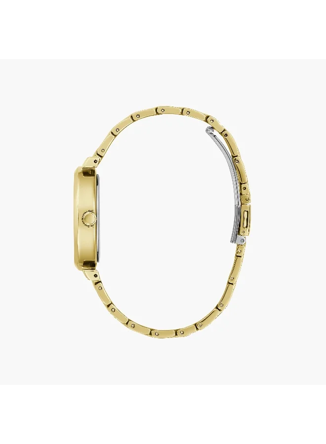 جس Gold Analog Watch for Women