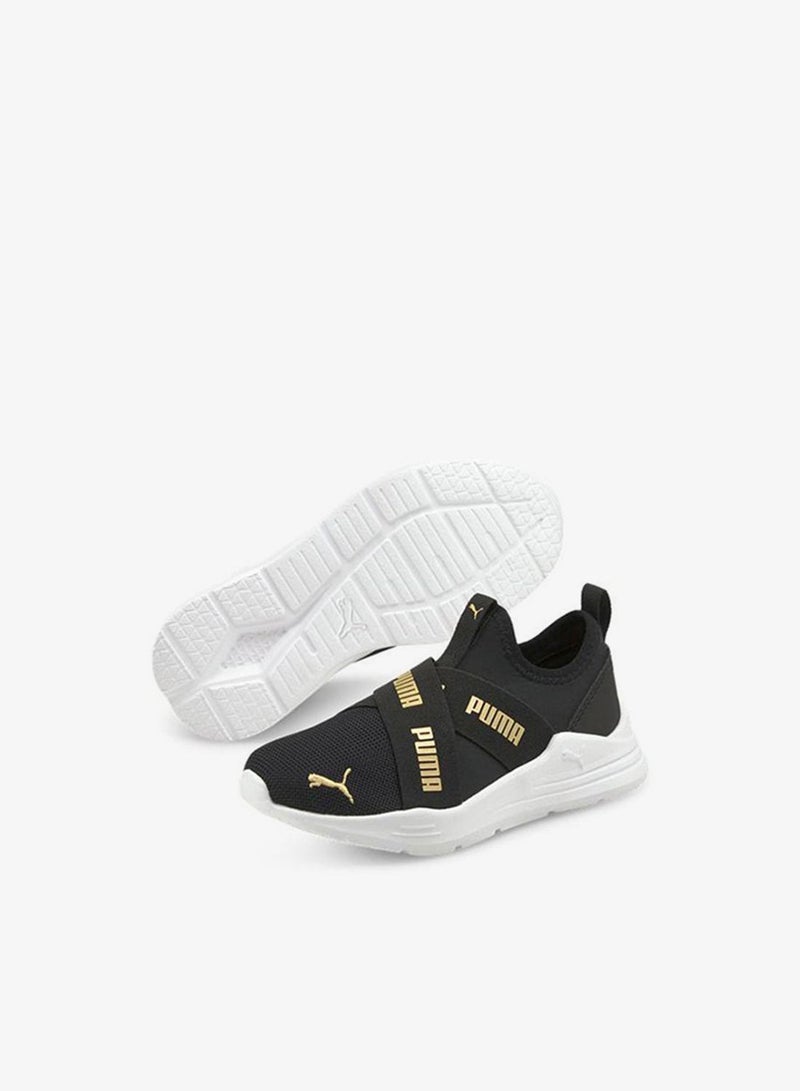 PUMA Kids Wired Run Slip On Flash Ps - Image 3