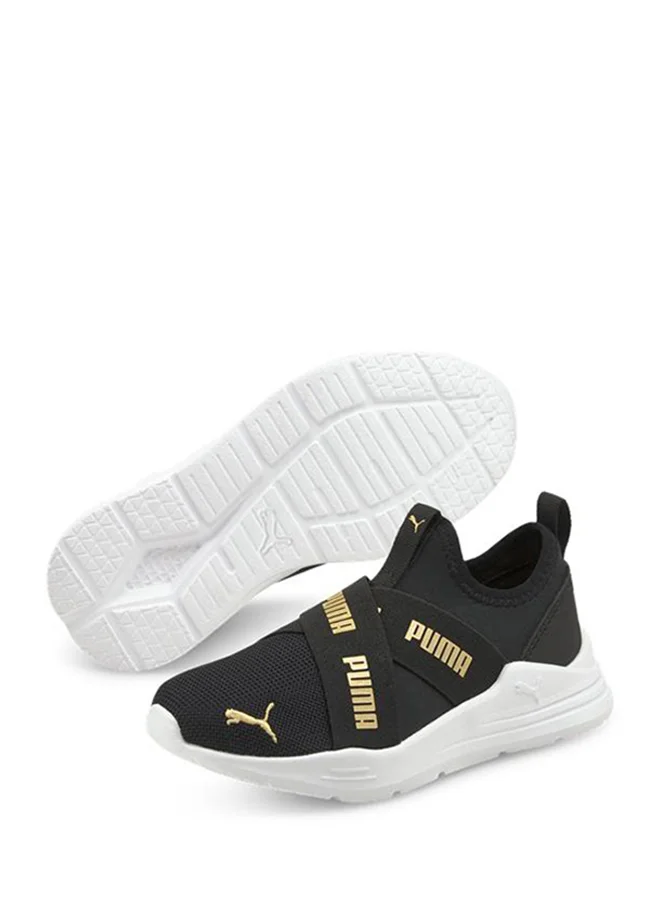 PUMA Kids Wired Run Slip On Flash Ps