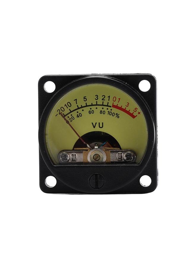 Thoraya - VU Panel Meter 500UA Warm Back Light Recording 5DB Drive Module Simple Adjustment Audio VU Panel Meter - Image 1