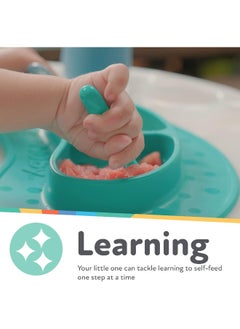 Nuby Nuby Baby First Spoon Set - Silicone - Easy to Grasp and Hold - 3 Pack - 6 plus Months  - Image 4