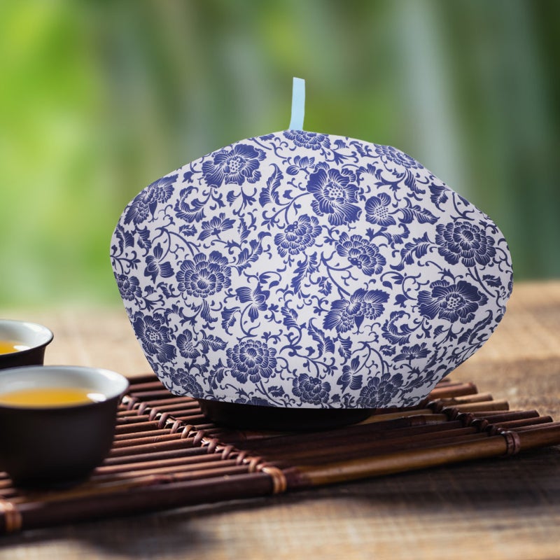 Tea Cozy For Teapot Cotton Cloth Kitchen Use Temperature Retention Blue Custom Fit 1Pack - Image 3