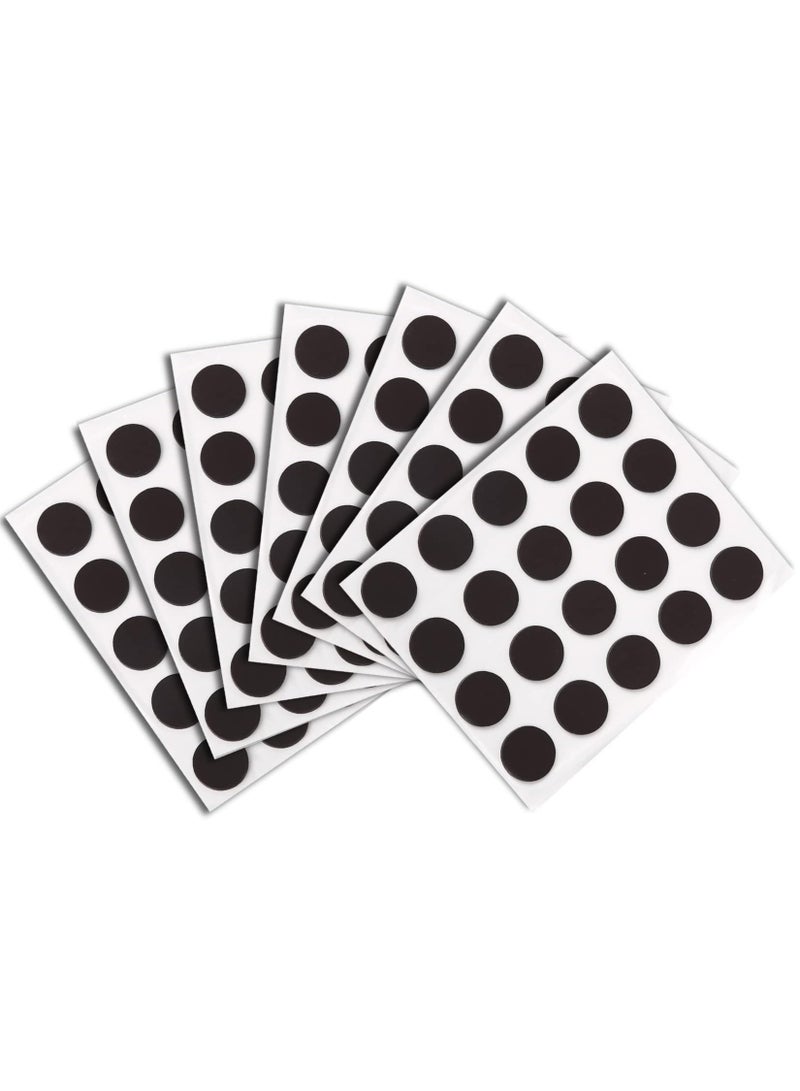 NIIMBOT 140 Pcs Round Magnets with Adhesive Backing Flexible Self Adhesive Magnets for Crafts Small Sticky Magnetic Dots for Hanging Light Objects DIY School Office Home - Image 3