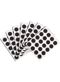Generic 140 Pcs Round Magnets with Adhesive Backing Flexible Self Adhesive Magnets for Crafts Small Sticky Magnetic Dots for Hanging Light Objects DIY School Office Home  - Image 1