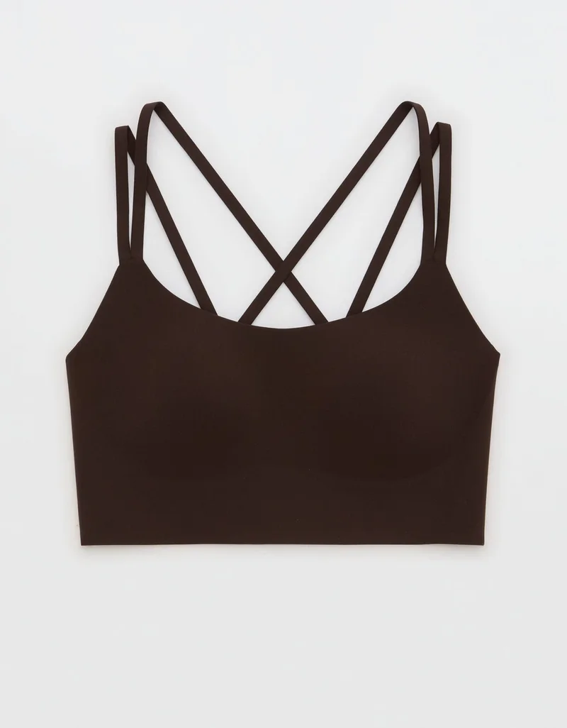 Aerie  OFFLINE By Aerie Real Me XTRA Hold Up! Strappy Sports Bra for Women | Best Price UAE