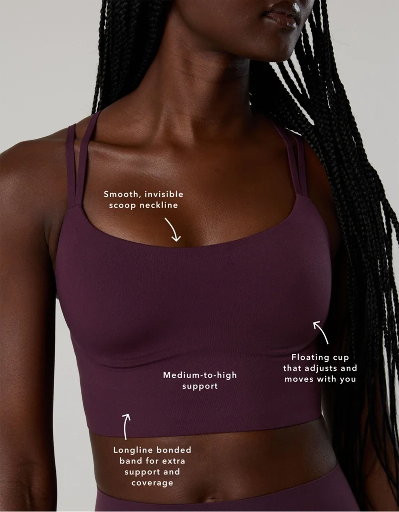 Aerie  OFFLINE By Aerie Real Me XTRA Hold Up! Strappy Sports Bra for Women | Best Price UAE