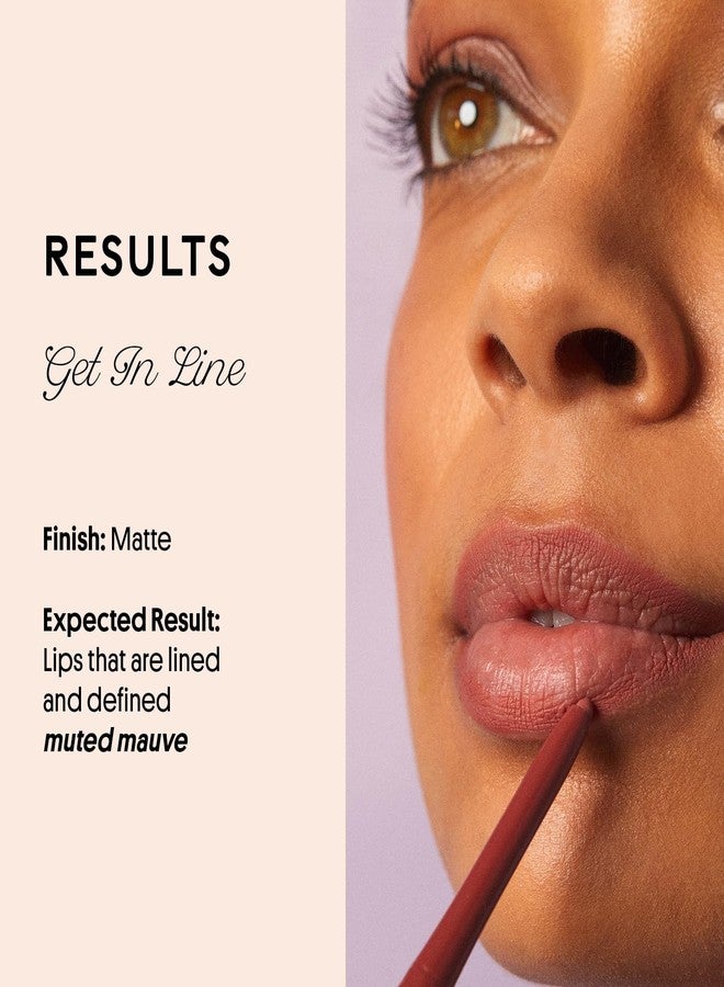 Winky Lux قلم تحديد الشفاه ويني لوكس ميو ديمي مات - قلم شفاه موف باهت، تركيبة مقاومة للماء تدوم طويلاً، طرف قابل للسحب كريمي للدقة والتغذية، لمسة نهائية مطفية - Image 4
