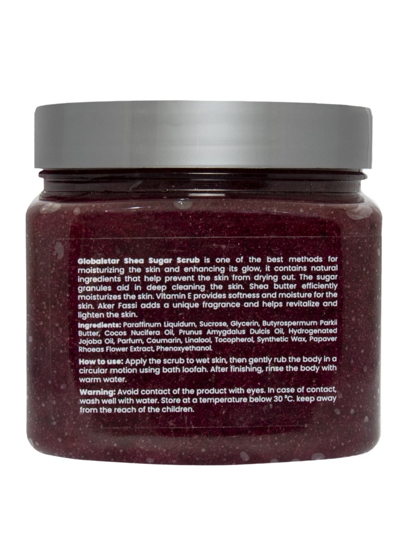 globalstar Global Star Shea Butter & Fassi Aker Sugar Scrub 600g – Exfoliating, Moisturizing, and Radiant Skin  - Image 5