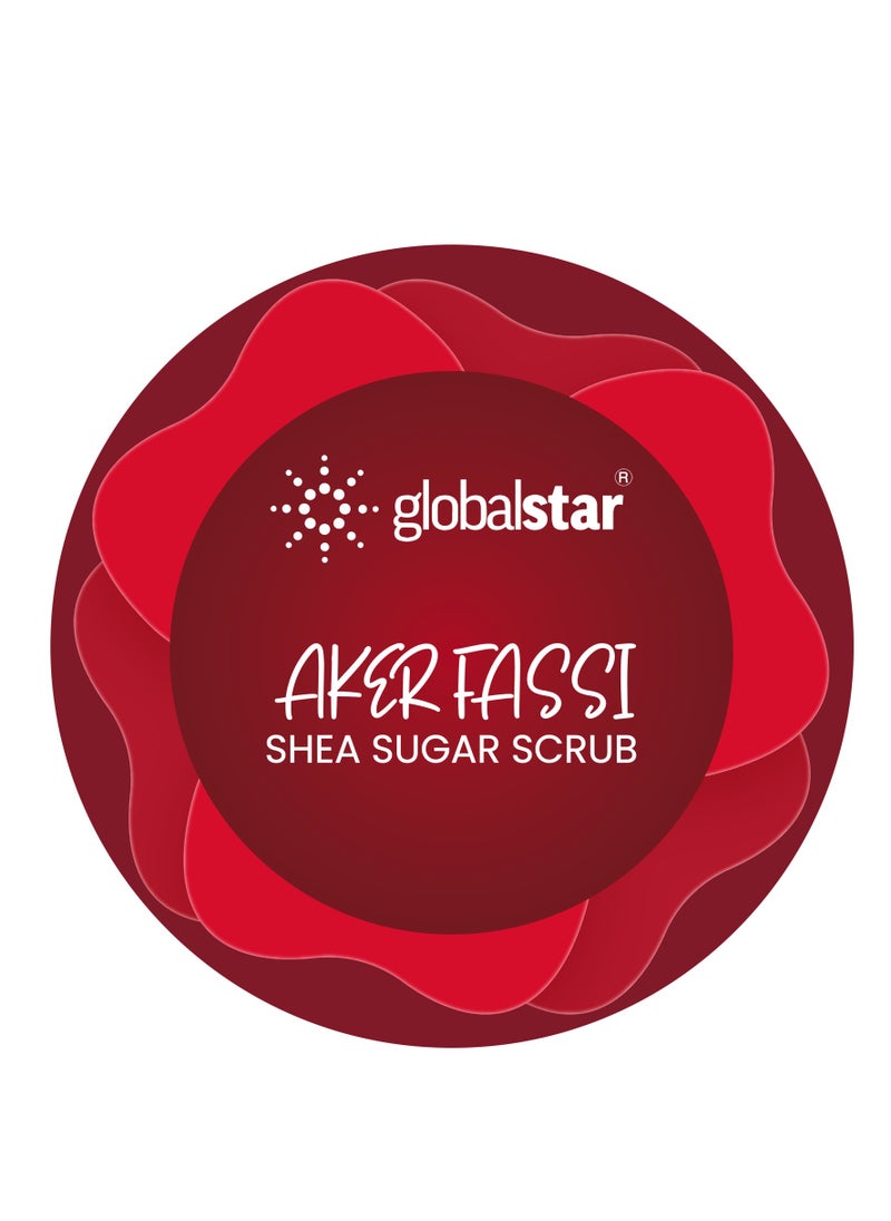 globalstar Global Star Shea Butter & Fassi Aker Sugar Scrub 600g – Exfoliating, Moisturizing, and Radiant Skin  - Image 3