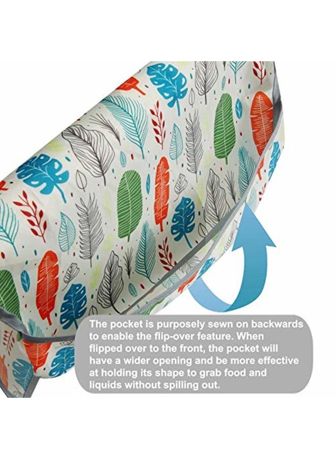 PandaEar 3 Pack Super Light Weight Baby Bib, Waterproof, Washable, Stain Oil and Odor Resistant 12-48 Months - Image 4