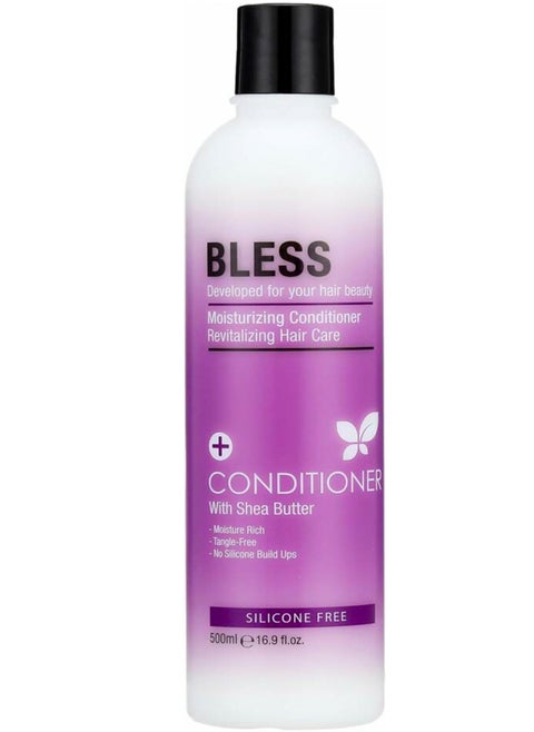 Bless Conditioner With Shea Butter Silicone Free  500Ml