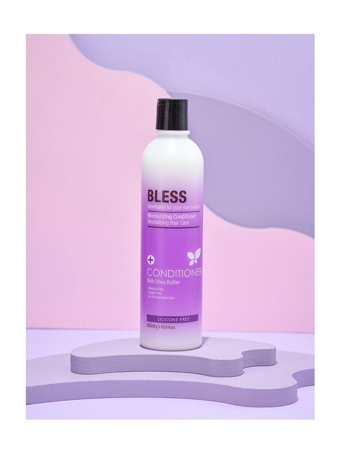 Bless Bless Conditioner With Shea Butter Silicone Free  500Ml  - Image 2