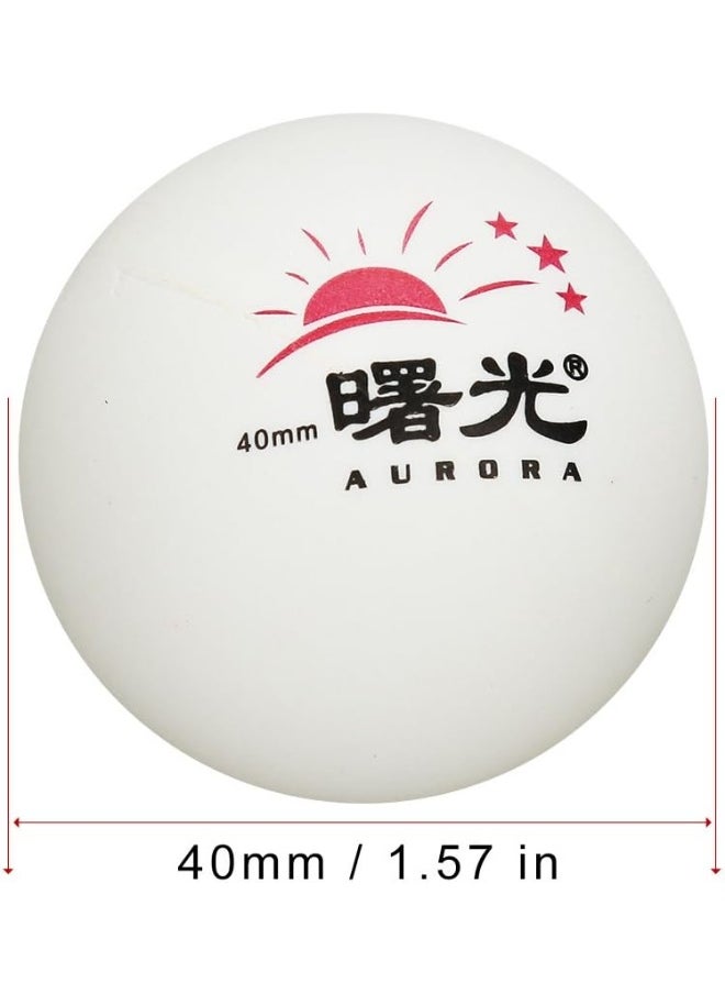BPA - Souqoon Bpa® Ping Pong Ball, Premium Standard Training Balls Table Tennis Balls Bucket Table Tennis For Beginners Competition 60 Pcs(White) - Image 1