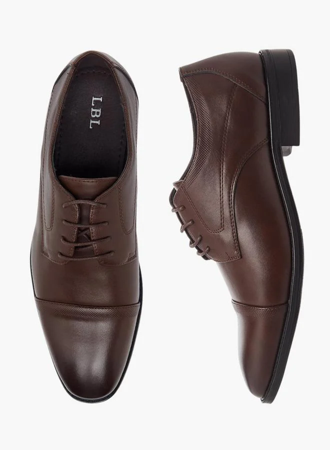 LBL by Shoexpress Men Lace-Up Derby Shoes