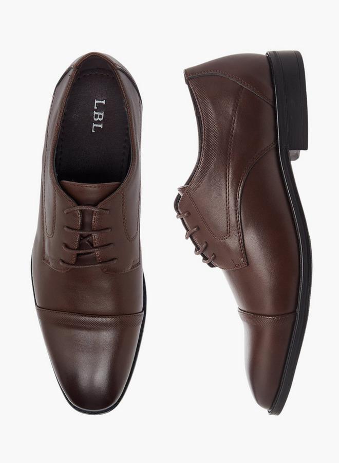 LBL by Shoexpress Men Lace-Up Derby Shoes - Image 1