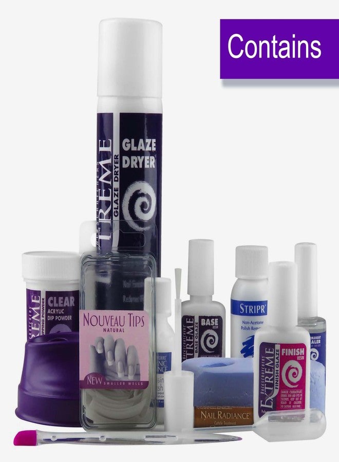 Backscratchers Extreme Powder Glaze System Intro Kit Advanced Acrylic Dip System - Image 2