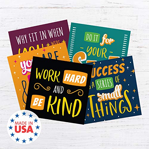 Canopy Street Kids Affirmation Lunch Box Notes / 3.5" x 3.5" Square Motivational School Lunch Box Cards / 60 Encouraging Classroom Reward Mini Notes - Image 2