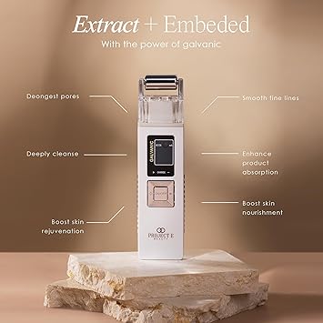 Project E Beauty Galvanic Facial Lifting Roller by Project E Beauty Smooths Firms Skin Diminishes Fine Lines Wrinkles Deep Pore Cleansing Improves Circulation Lymphatic Drainage Rechargeable - Image 2