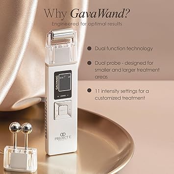 Project E Beauty Galvanic Facial Lifting Roller by Project E Beauty Smooths Firms Skin Diminishes Fine Lines Wrinkles Deep Pore Cleansing Improves Circulation Lymphatic Drainage Rechargeable - Image 5