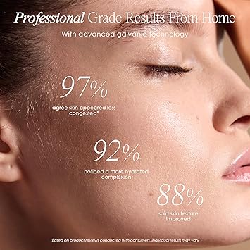 Project E Beauty Galvanic Facial Lifting Roller by Project E Beauty Smooths Firms Skin Diminishes Fine Lines Wrinkles Deep Pore Cleansing Improves Circulation Lymphatic Drainage Rechargeable - Image 4
