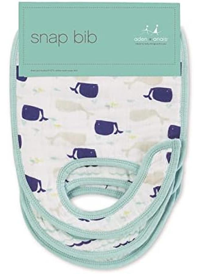 ايدن + أناي طقم صدريات سناب كلاسيك هاي سيز مكون من 3 قطع من 6 إلى 36 شهرًا عبوة من 1 - Image 2