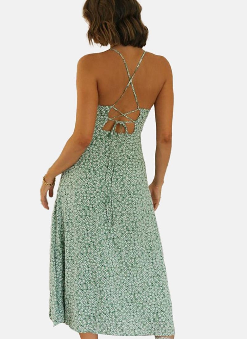 YUNIQEE Floral Print Midi Dress  - Image 3