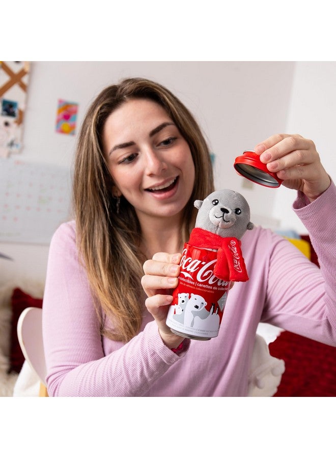 Coca-Cola Pop Cans! Collectible 5" Plush Stuffed Animal In 12Oz Can - Character Will Vary - Collect Them All! - Image 2