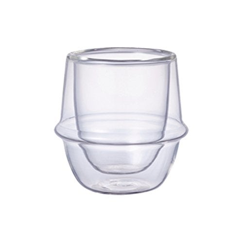 KINTO 23104 KRONOS Double Wall Espresso Cup, 2.8 fl oz (80 ml), Heat Resistant Glass, Microwave and Dishwasher Safe, Gift Present - Image 2