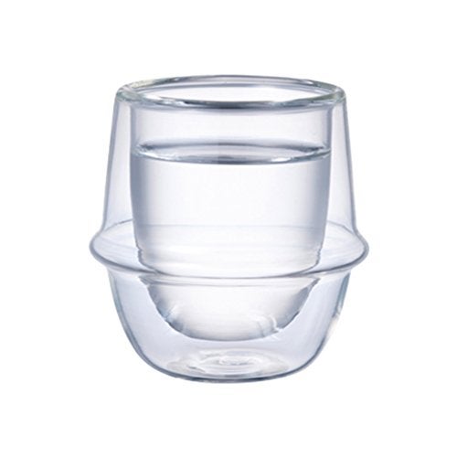 KINTO 23104 KRONOS Double Wall Espresso Cup, 2.8 fl oz (80 ml), Heat Resistant Glass, Microwave and Dishwasher Safe, Gift Present - Image 5