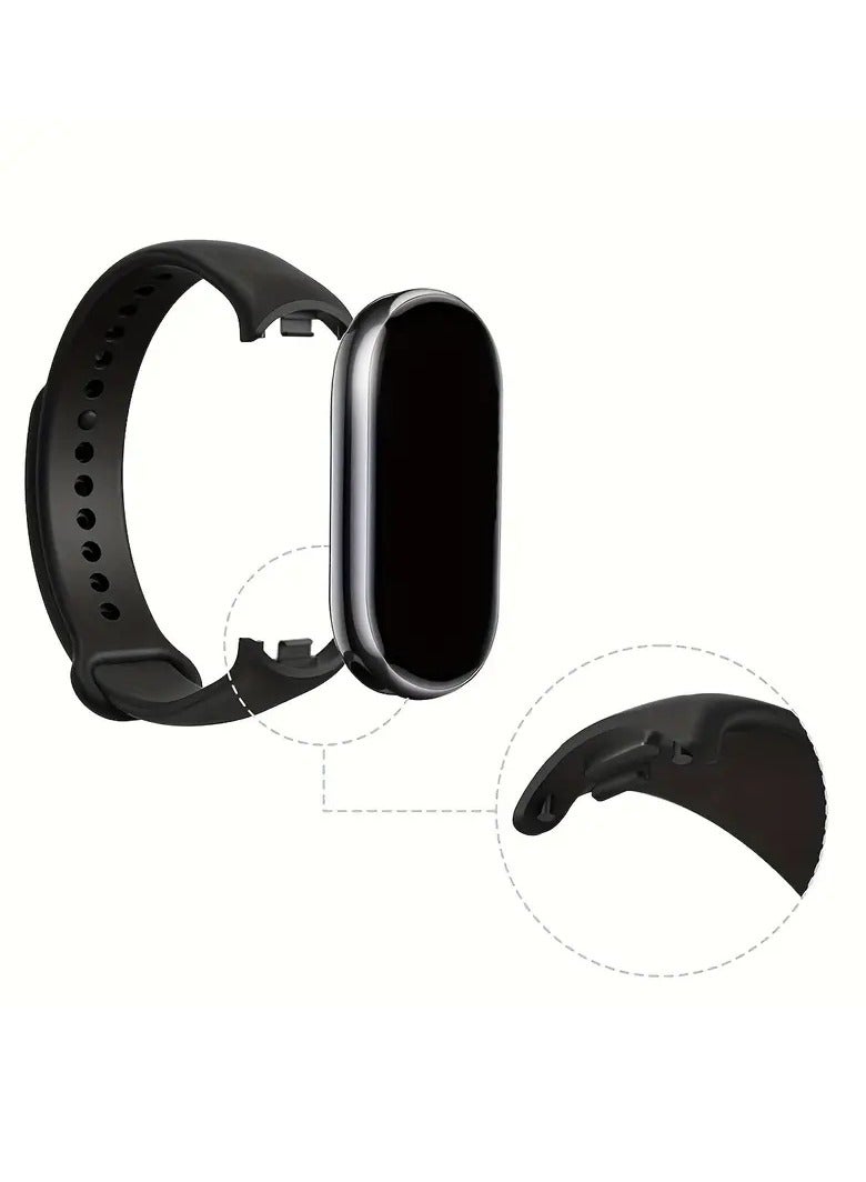 12pcs Strap for Mi Band 5-6 Silicone Strap for Xiaomi Band Xiaomi Mi Band 5 Strap Band for Xiaomi Mi Band 5-6