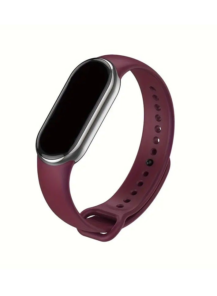12pcs Strap for Mi Band 5-6 Silicone Strap for Xiaomi Band Xiaomi Mi Band 5 Strap Band for Xiaomi Mi Band 5-6