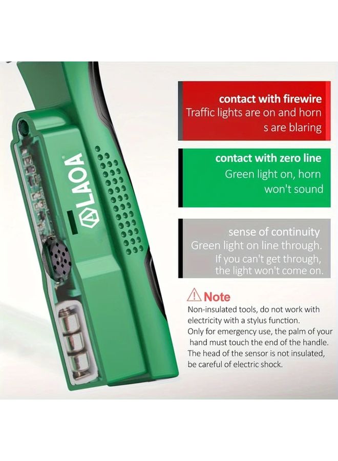 LA324108 8 In 1 Wire Stripper Pliers With Voltage Test Metal Cable Scissors Cutting Pulling Scraping Pressing Wires - Image 3