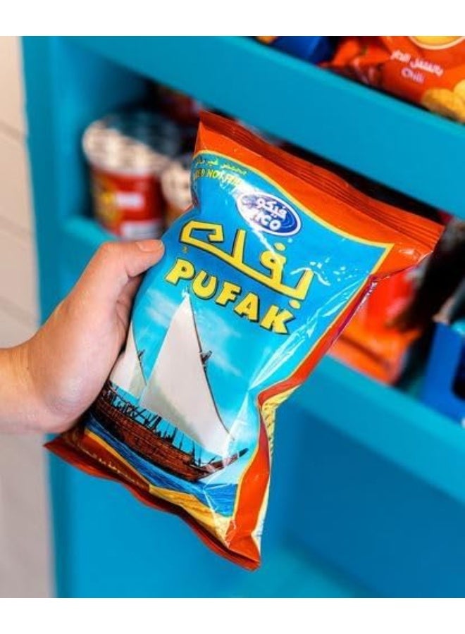 فيكو بوفاك سناك ذرة منفوشة بطعم الجبن الطبيعي – 23 جم عبوة 3 قطع | سناك جبنة خفيف ومقرمش للأطفال والمشاركة - Image 5