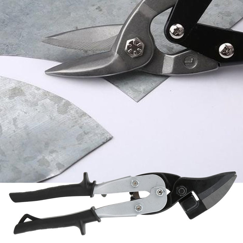 10in Iron Sheet Scissors Heavy Duty Industrial Chromium Molybdenum Steel Cutter Hand Tool - Image 2