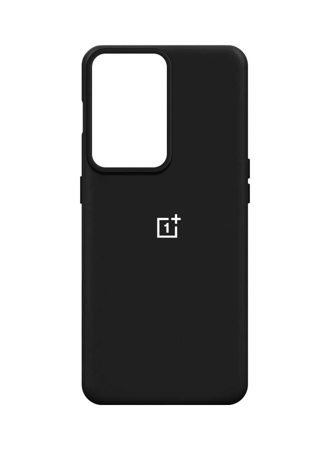 NIBEMINENT OnePlus Nord CE 2 Silicone Liquid Case Soft Ultra Slim Shockproof Full Body Protection Cover 6.43inch Black - Image 2