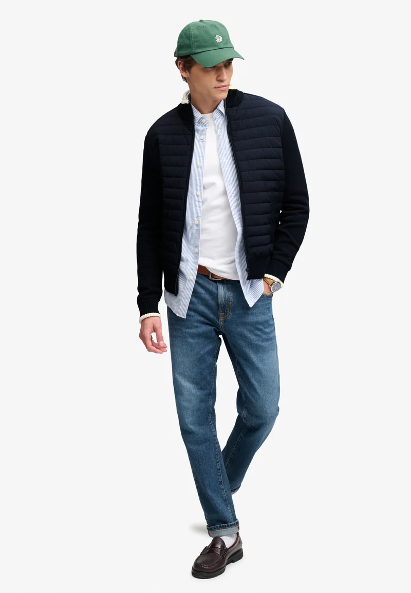 Superdry  Straight Baffle Hybrid Jacket for Men | Best Price UAE
