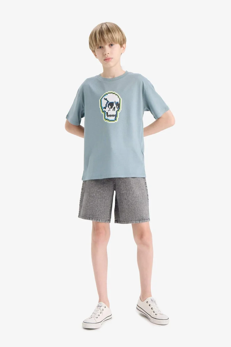 ديفاكتو Boy Denim Shorts