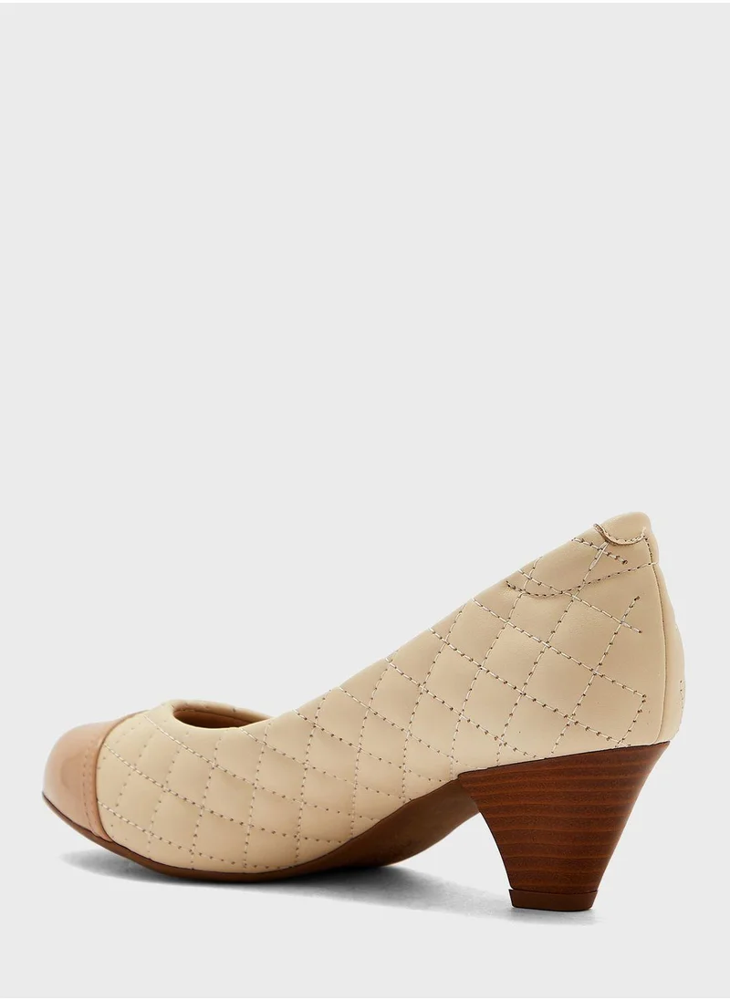 MODARE Antonella Pointed Toe Mid-Heel Pumps