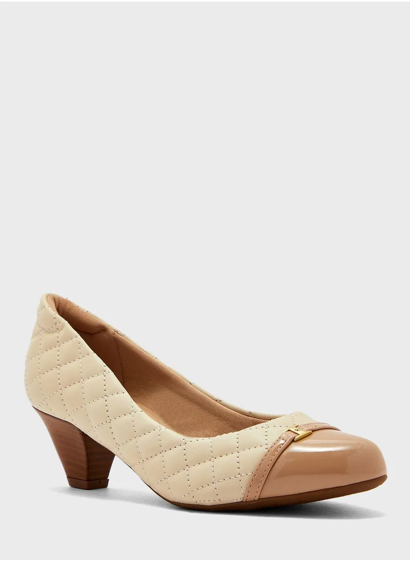 MODARE Antonella Pointed Toe Mid-Heel Pumps