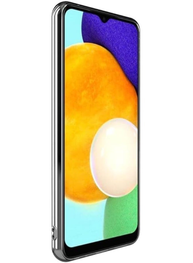 Muzz For Samsung Galaxy A03S Soft Case Transparent Silicone Clear TPU Back Cover With Camera Protection for Galaxy A03S Transparent - Image 2