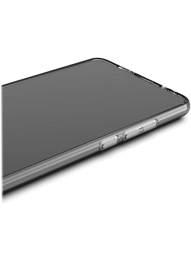 Muzz For Samsung Galaxy A03S Soft Case Transparent Silicone Clear TPU Back Cover With Camera Protection for Galaxy A03S Transparent - Image 4