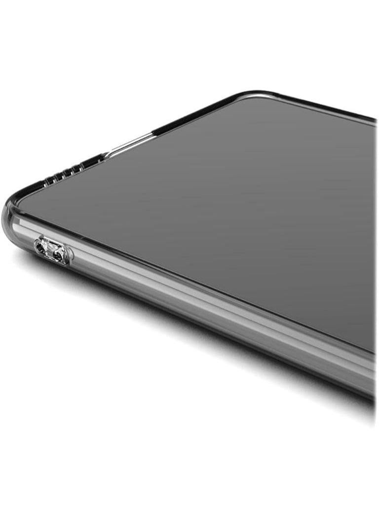 Muzz For Samsung Galaxy A03S Soft Case Transparent Silicone Clear TPU Back Cover With Camera Protection for Galaxy A03S Transparent - Image 3