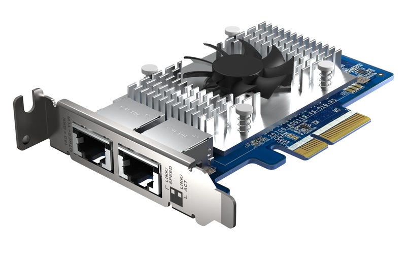 QNAP QXG-10G2T-X710 Two Port 10GbE Network Card with SR-IOV and iSCSI, Block-Based and Supports Multiple Virtual Disk Modes - Image 5