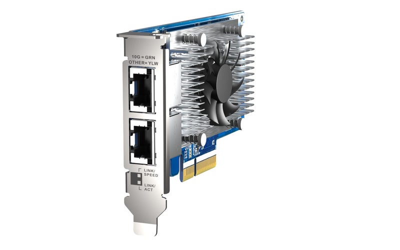 QNAP QXG-10G2T-X710 Two Port 10GbE Network Card with SR-IOV and iSCSI, Block-Based and Supports Multiple Virtual Disk Modes - Image 4