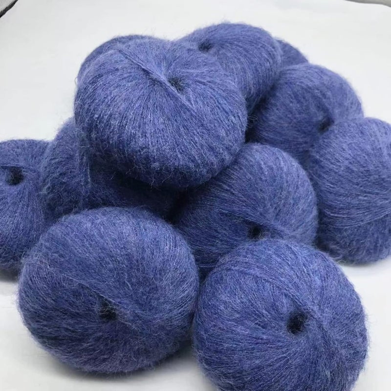 Yarn,Yarn for Crocheting, 12pcs/Lot Wool Yarn for Hand Knitting Crocheting Alpaca Yarn to Knit Wool Crocheted Nylon Yarn DIY Thread Needlework(Sapele) - Image 2