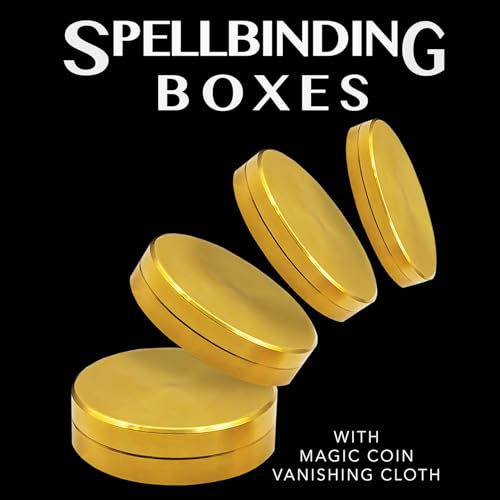Magic Makers Spellbinding Boxes - Professional Vanishing Cloth Included - Image 2