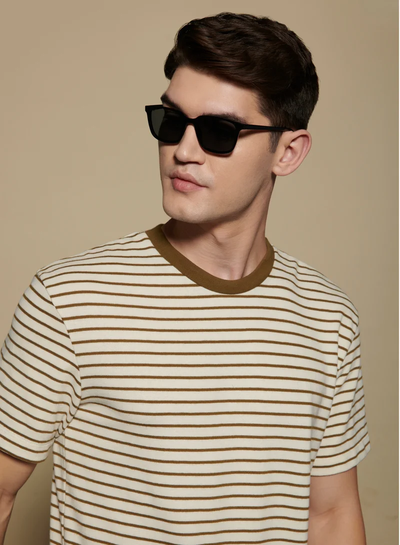 Vincent Chase  Vincent Chase By Lenskart | Black Grey Gradient Full Wayfarer Pilot Branded Latest and Stylish Sunglasses | 100% UV Protected | Men & Women | Medium | VC S11740  | Best Price UAE