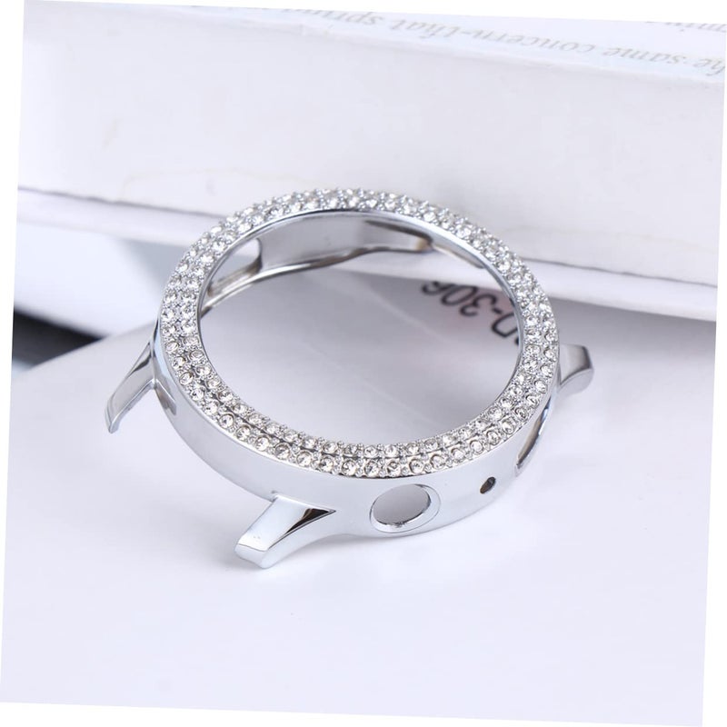 Silver Watch Case Protective Frame Lightweight Design Easy Installation Scratch Resistant - Image 3