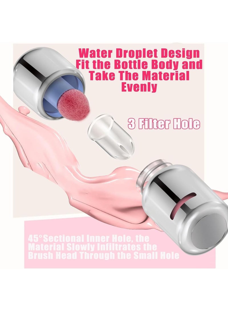 AZTK Liquid Blush, Aztk Blush Lotion, 2025 New Jelly Color Liquid Blushes, Jello Color Liquids Blushes with Sponge Head, Matte Nude Makeup Blusher Cream - Image 3