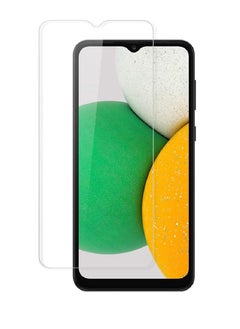 Tempered Glass Screen Protector Clear Designed For Samsung Galaxy A03 Core Full Screen Coverage And Bubble Free